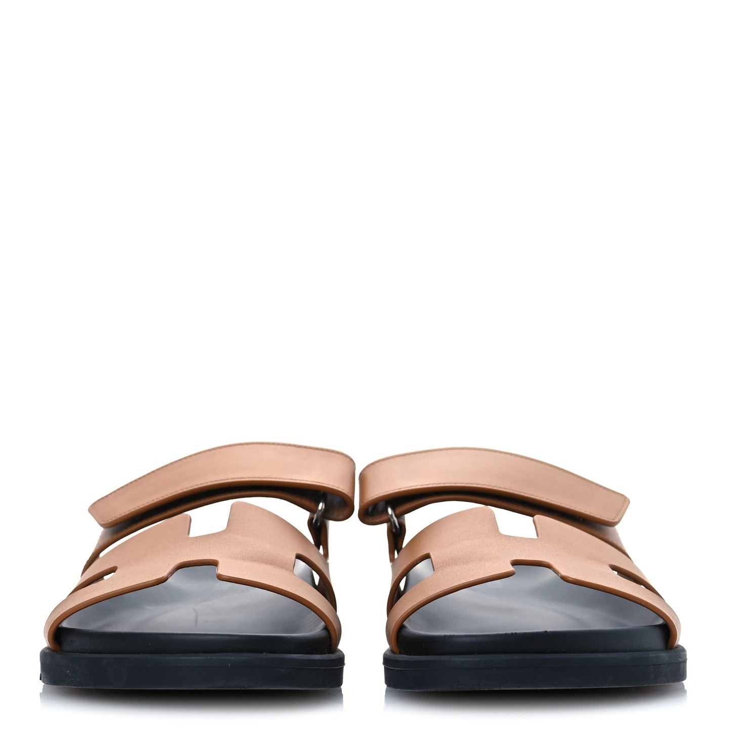 Calfskin Womens Chypre Sandals 38 Naturel