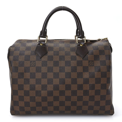 Louis Vuitton Damier Ebene Speedy 30 1 of 12