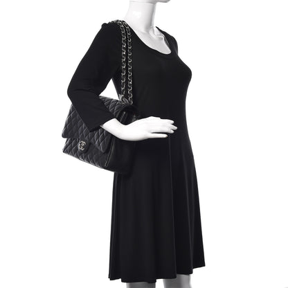 Chanel Caviar Quilted Maxi Double Flap Black 2 of 10