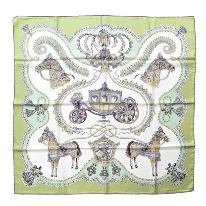 Hermes Silk Carre Paperoles Scarf 90 1 of 4