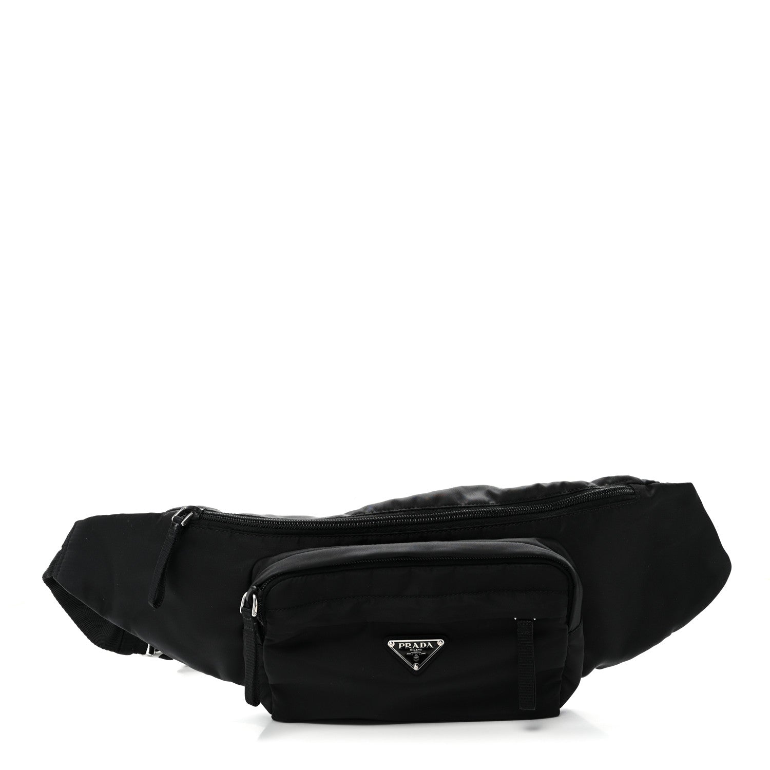 Prada Tessuto Nylon Montagna Belt Bag Black 1 of 10
