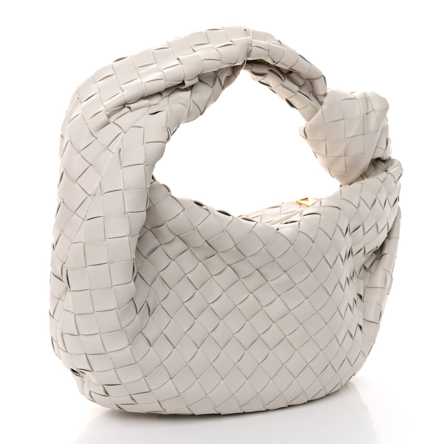 Bottega Veneta Nappa Intrecciato Teen Jodie Hobo White 3 of 9
