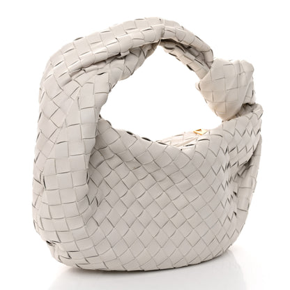 Bottega Veneta Nappa Intrecciato Teen Jodie Hobo White 3 of 9
