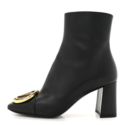 Louis Vuitton Calfskin Madeleine Ankle Boots 35 Black 1 of 12