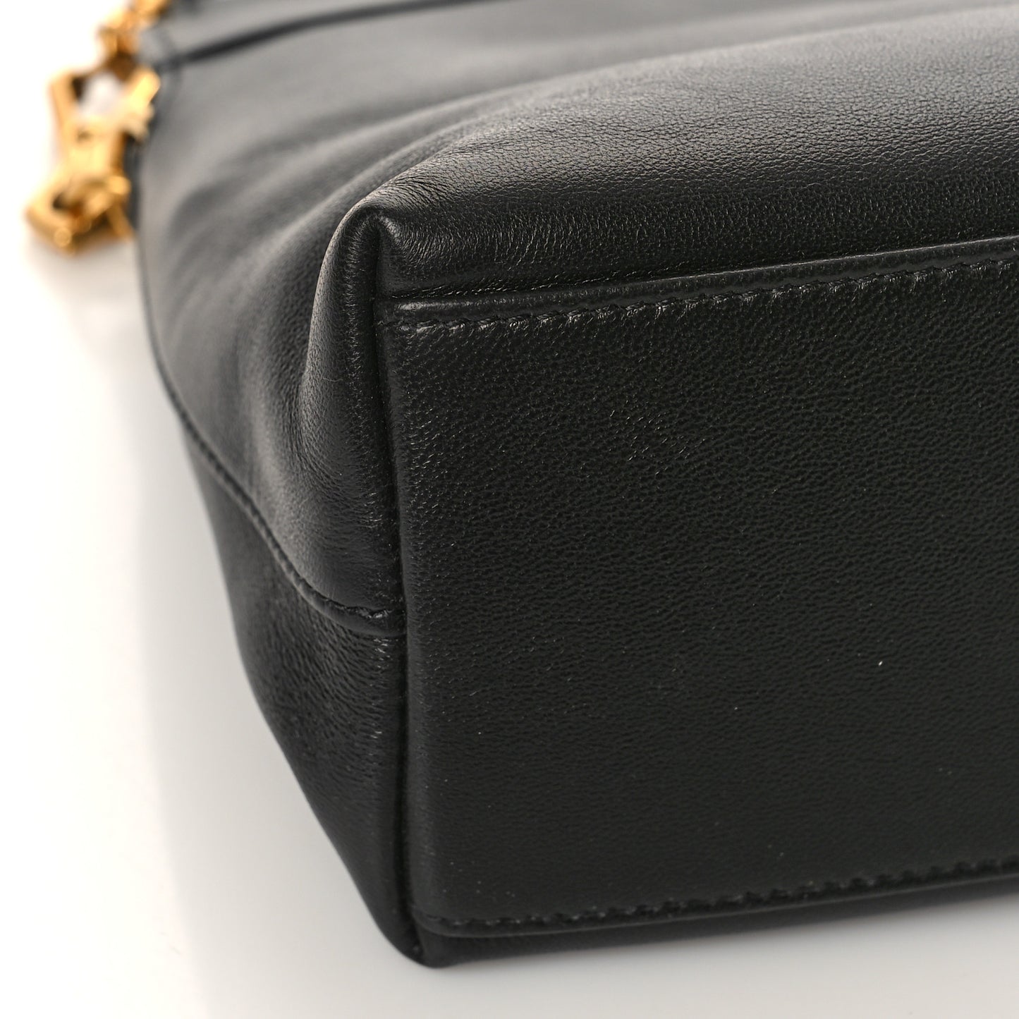 Lambskin Small Linea Matisse Top Handle Bag Black