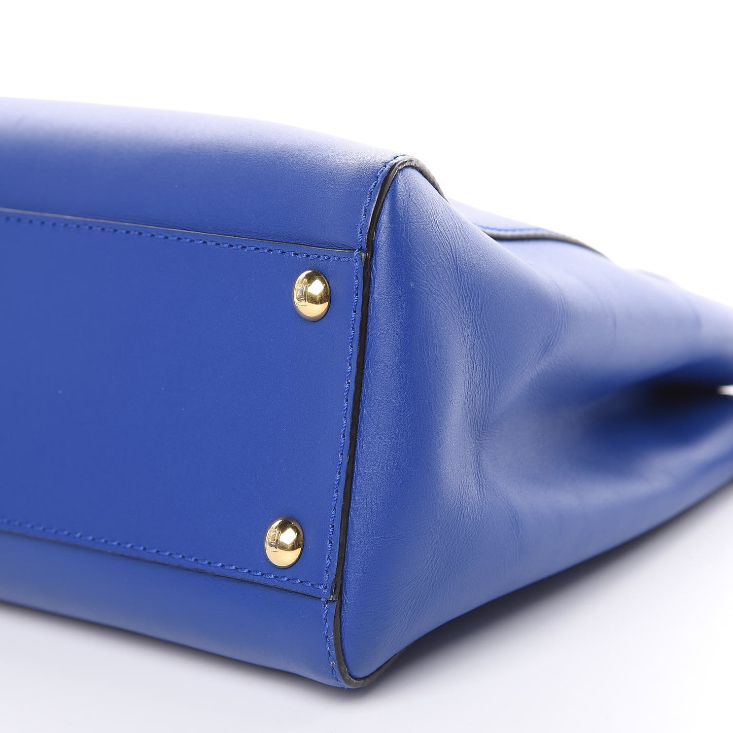 Vitello Morgan Fabric Jacquard Pequin Medium Peekaboo Iconic Satchel Blue Neon Tobacco