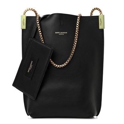 Saint Laurent Calfskin Mini Suzanne Hobo Black 1 of 9