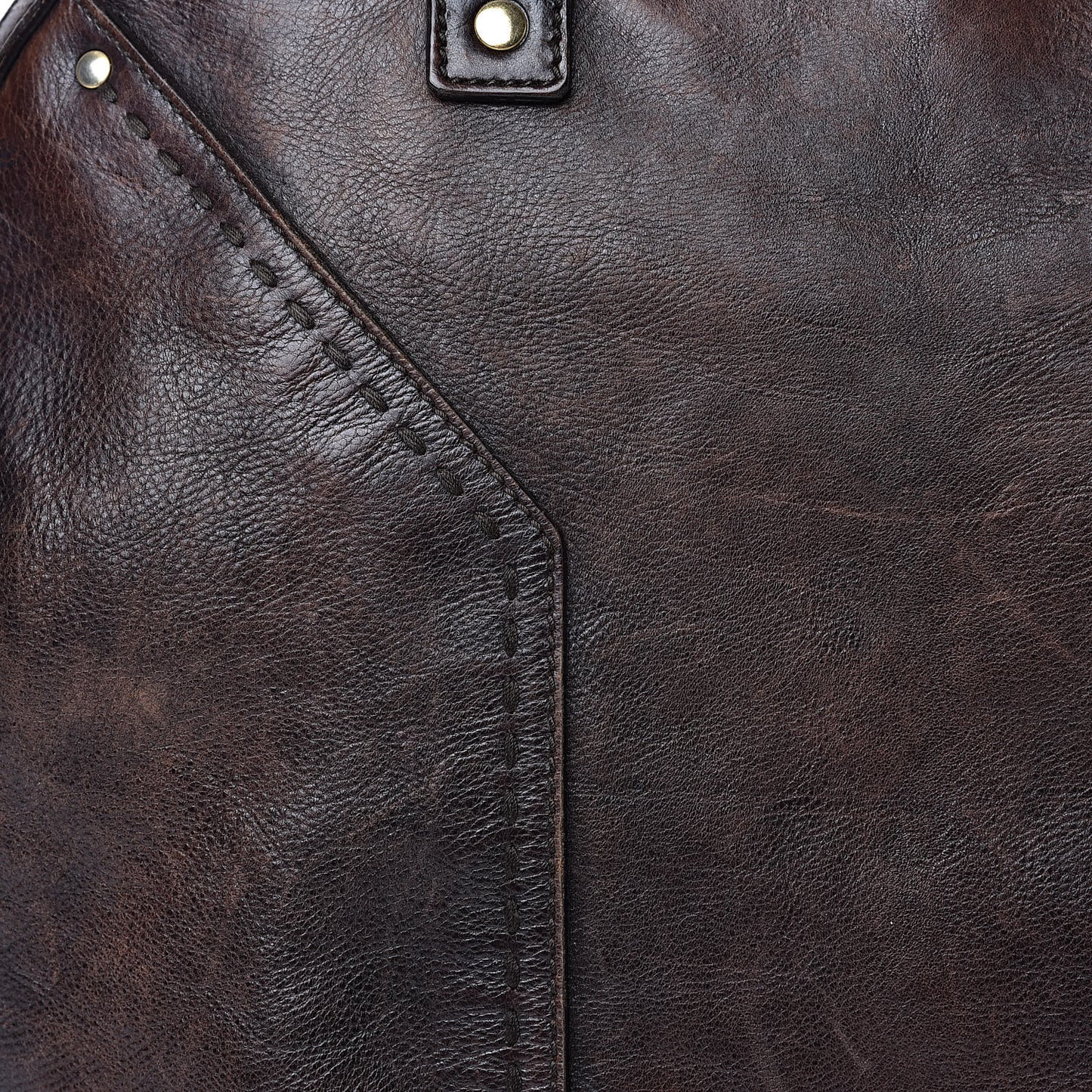 Calfskin Oversized Muse Brown