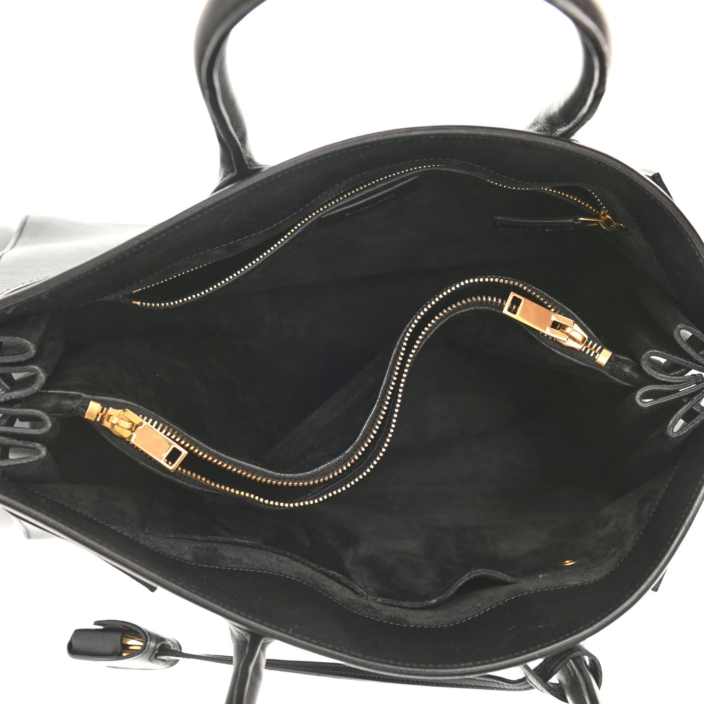 Calfskin Large Sac De Jour Carryall Black