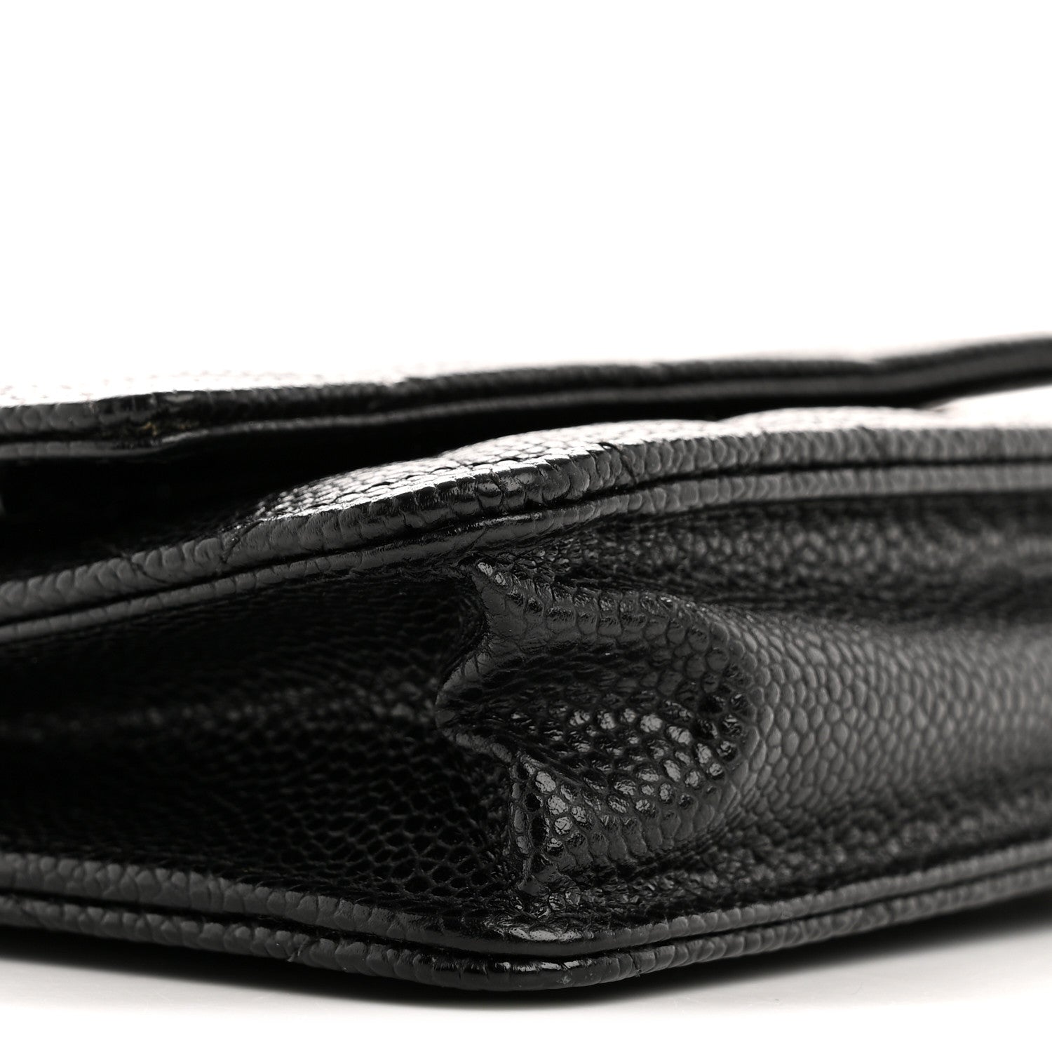 Chanel Caviar Quilted Wallet On Chain WOC Black 9 of 13