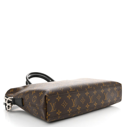 Louis Vuitton Monogram Macassar Porte-Documents Jour 4 of 9