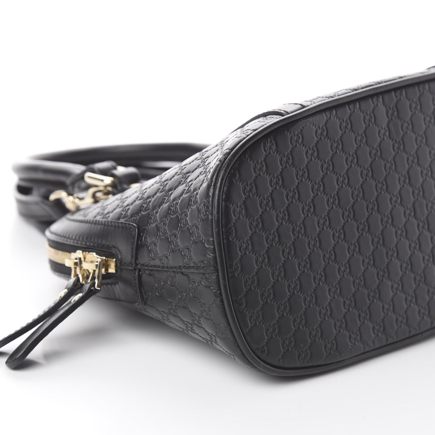 Microguccissima Mini Dome Bag Black