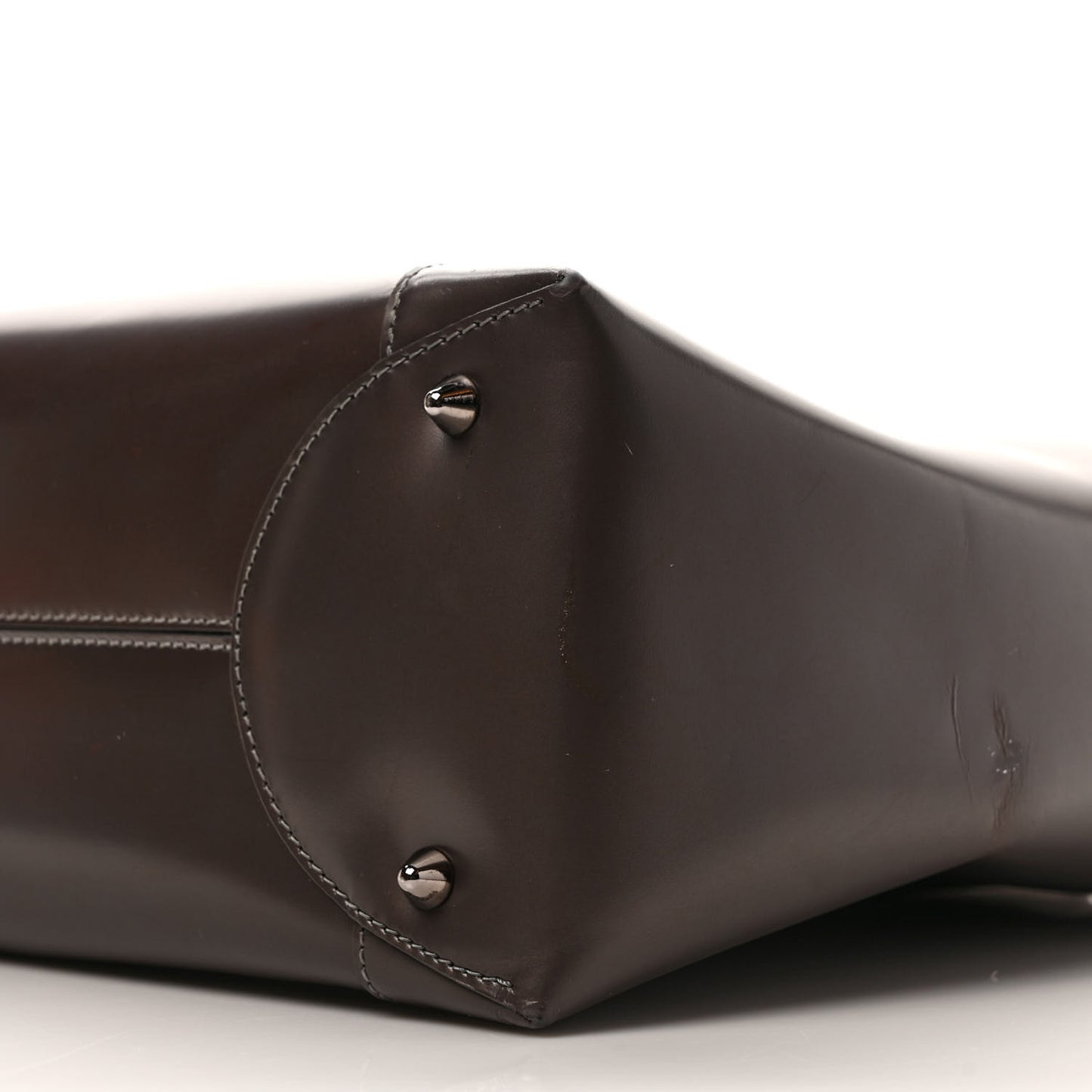 Patent Medium Malice Tote Brown