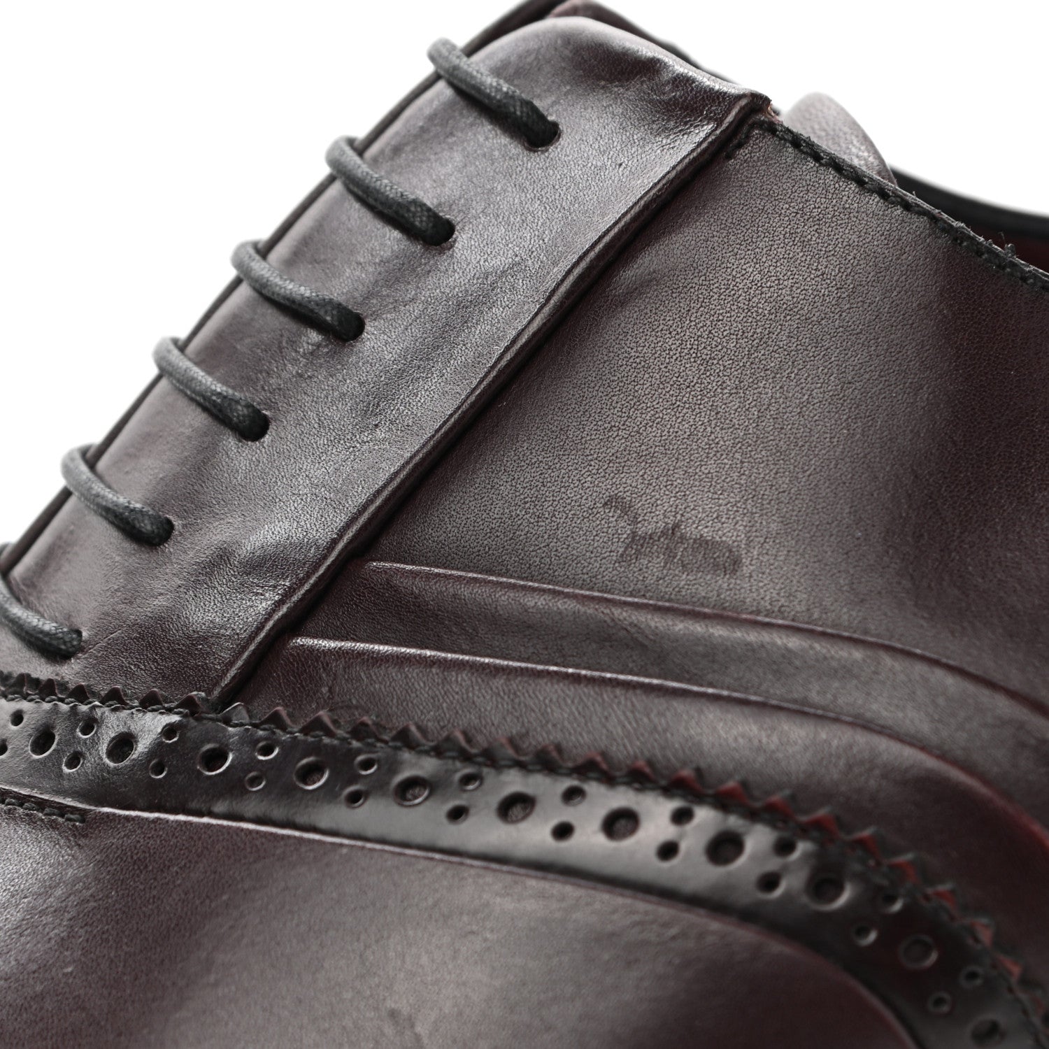 Louis Vuitton Calfskin Mens Oxfords 8 Brown 9 of 10