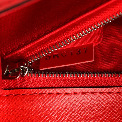 Louis Vuitton Epi Clery Coquelicot 6 of 15