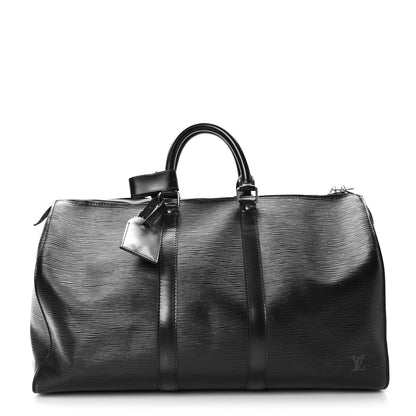 Louis Vuitton Epi Keepall 45 Black 2 of 19