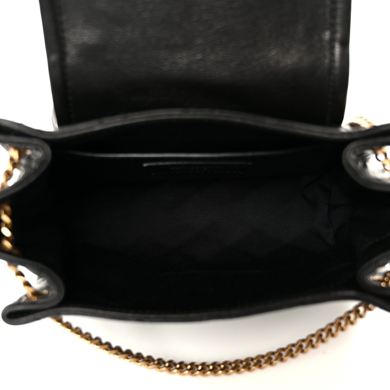 Saint Laurent Lambskin Quilted Monogram Mini Nolita Black 5 of 11