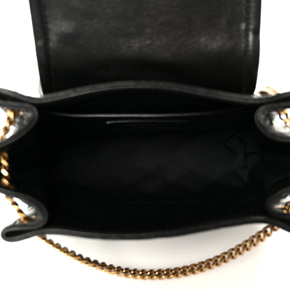 Saint Laurent Lambskin Quilted Monogram Mini Nolita Black 5 of 11