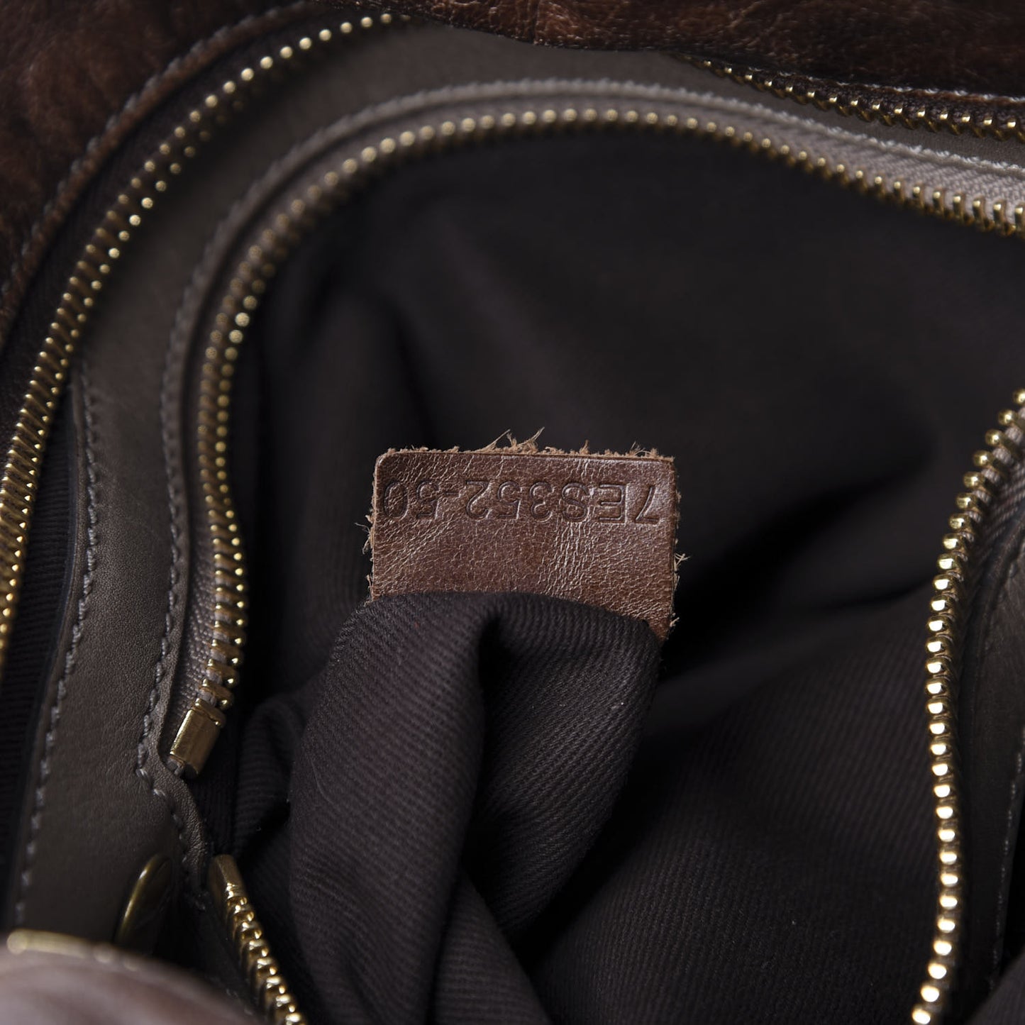 Calfskin Bay Tote Brown