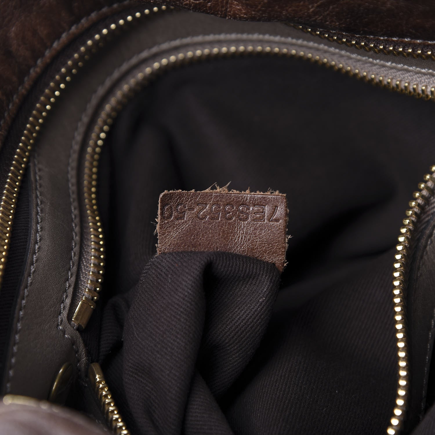 Chloe Calfskin Bay Tote Brown 7 of 16