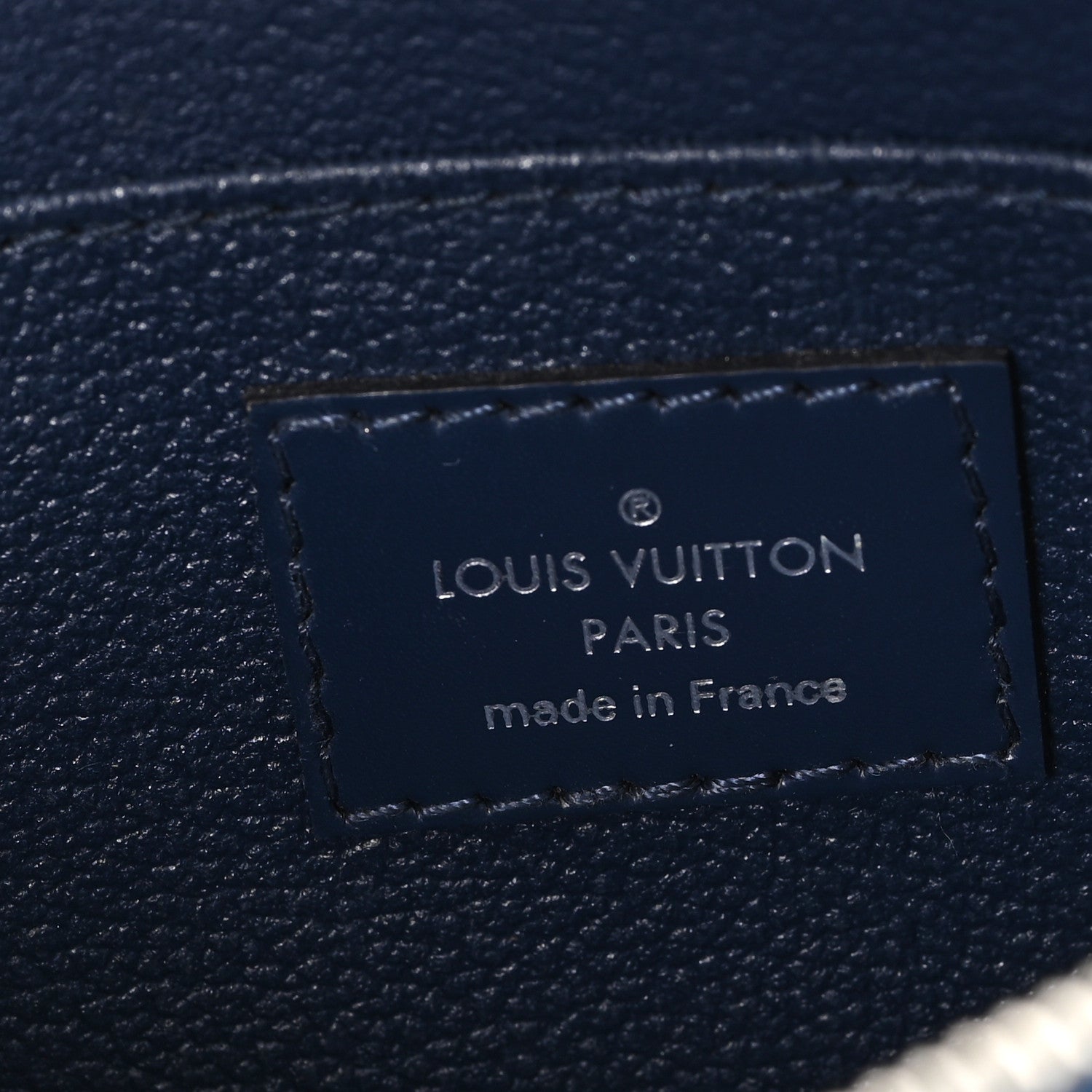 Louis Vuitton Epi Cosmetic Pouch Indigo 6 of 7