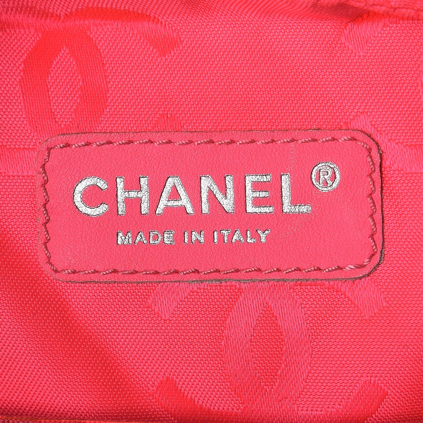 Calfskin Quilted Large Cambon Multipocket Reporter Black