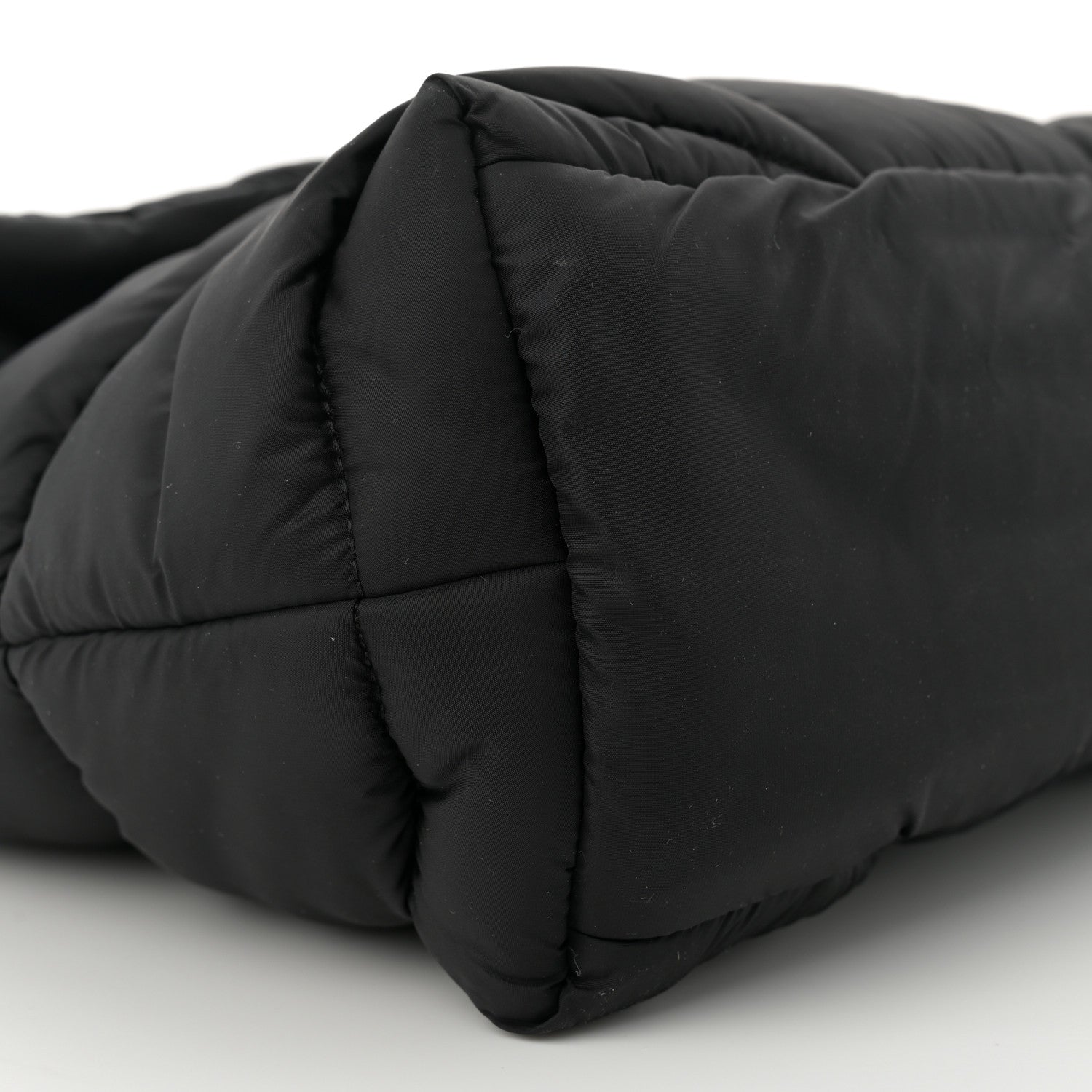 Saint Laurent Econyl Nylon Lou Puffer Messenger Black 9 of 10