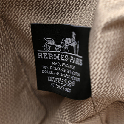 Hermes Canvas Large Bride-A-Brac Pouch Bleu Nuit 6 of 6