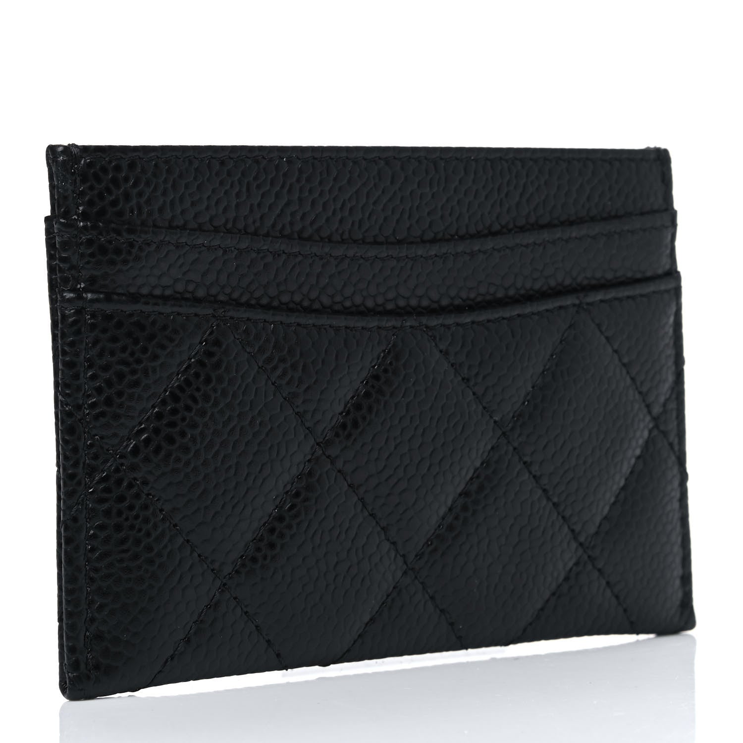 Chanel Caviar Quilted Card Holder Black 2 of 4