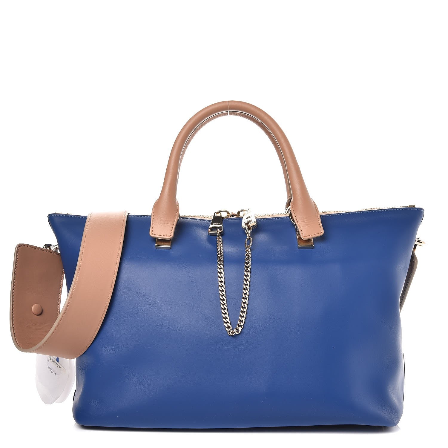 Chloe Smooth Calfskin Medium Baylee Tote Sea Water 1 of 7