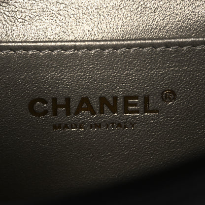 Chanel Grained Calfskin Embroidered Captain Gold Belt Bag Black 6 of 13