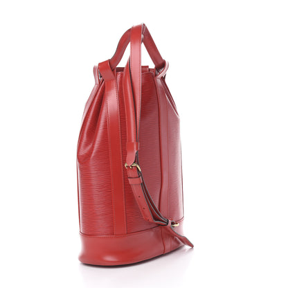 Louis Vuitton Epi Randonnee PM Castillan Red 2 of 8
