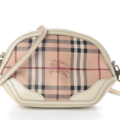 Burberry Haymarket Check Mini Orchard Crossbody Beige 7 of 9