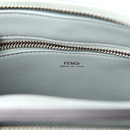 Fendi Shiny Nappa Trapuntata Chain Small DotCom Click Chain Satchel Pale Blue 6 of 11