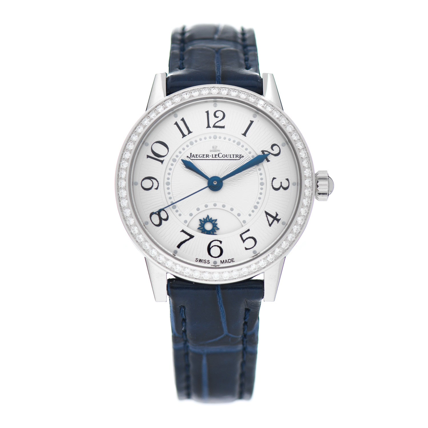 Jaeger-LeCoultre Stainless Steel Alligator Diamond Bezel 29mm Rendez-Vous Classic Day & Night Automatic Watch Q3468430 1 of 5