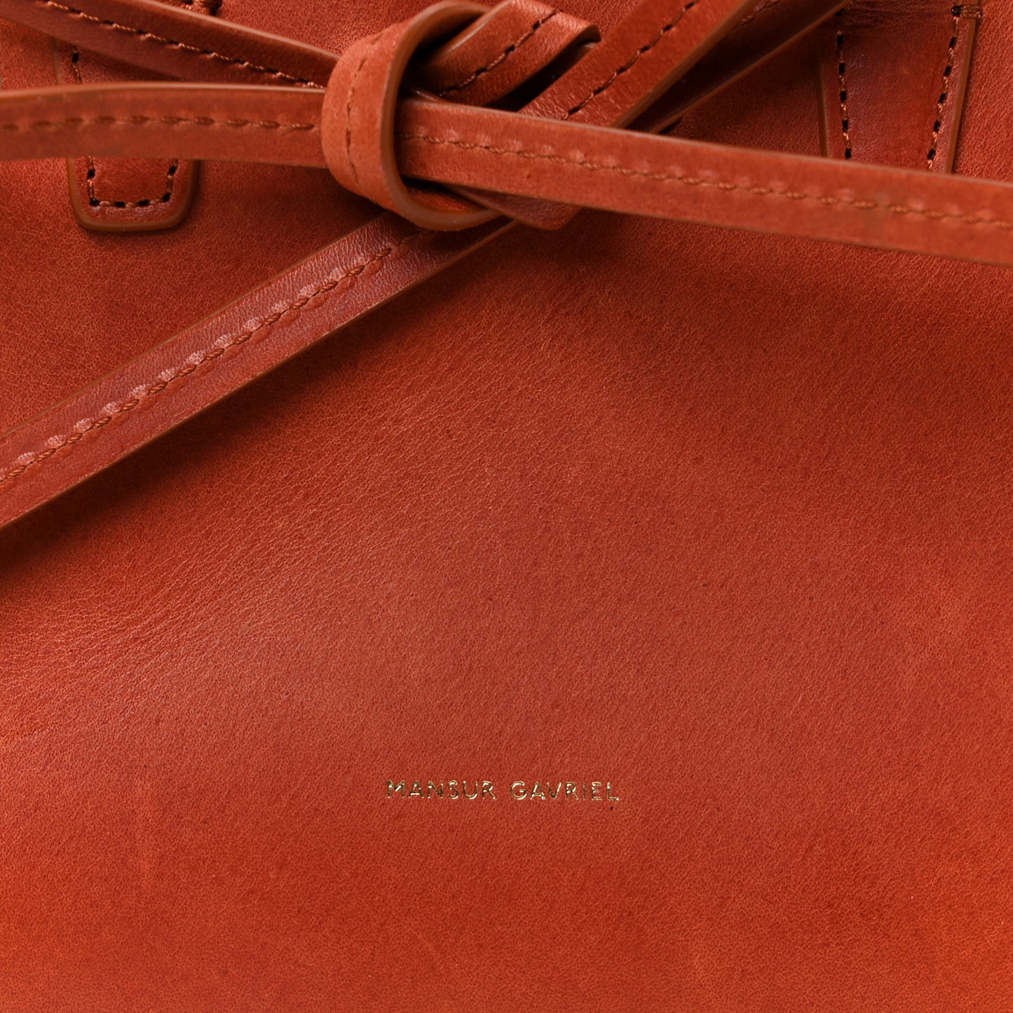 Calfskin Mini Sun Bag Brandy