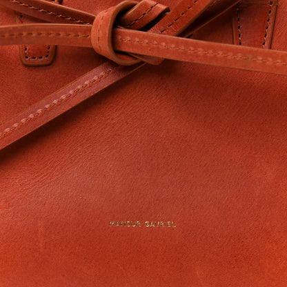 Mansur Gavriel Calfskin Mini Sun Bag Brandy 7 of 9