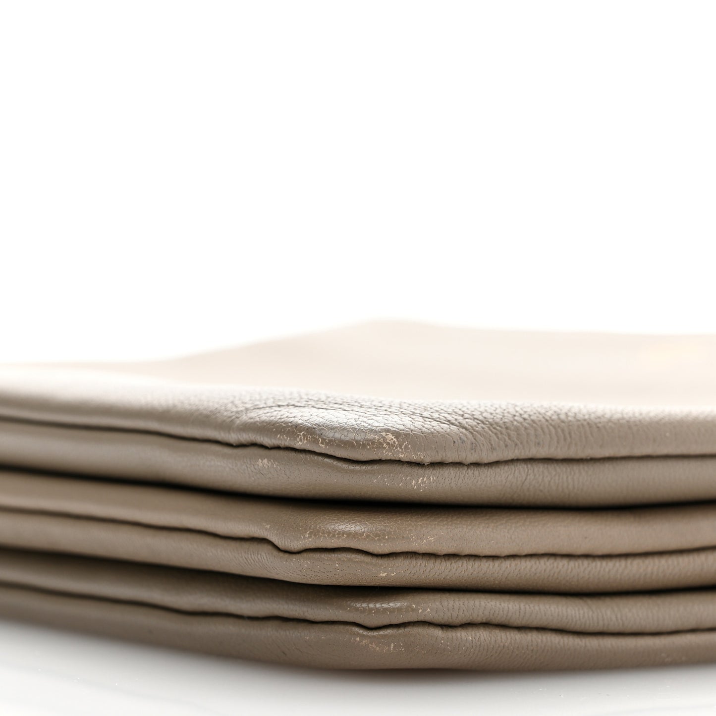 Lambskin Large Trio Crossbody Bag Beige