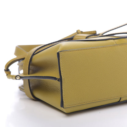 Loewe Calfskin Mini Gate Tote Ochre 7 of 10