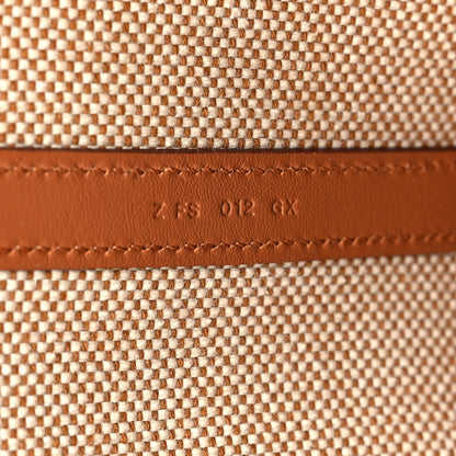 Hermes Swift H Canvas Cabas H En Biais 40 Ecru Naturel Gold 7 of 13