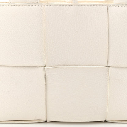 Bottega Veneta Lambskin Maxi Intreccio Candy Arco Tote White 8 of 12