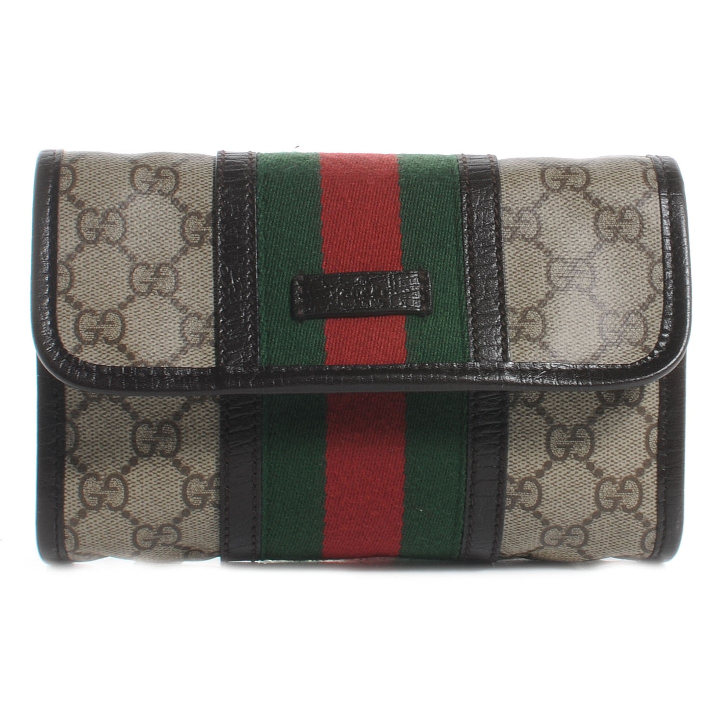 Monogram Web Belt Bag Ebony