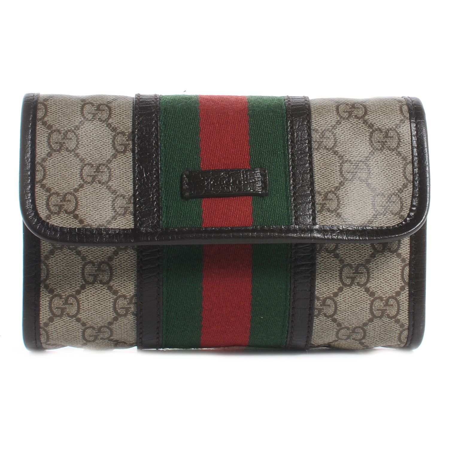 Gucci Monogram Web Belt Bag Ebony 1 of 7