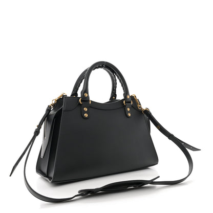Balenciaga Smooth Calfskin Neo Classic Brass Hardware S City Black 3 of 13