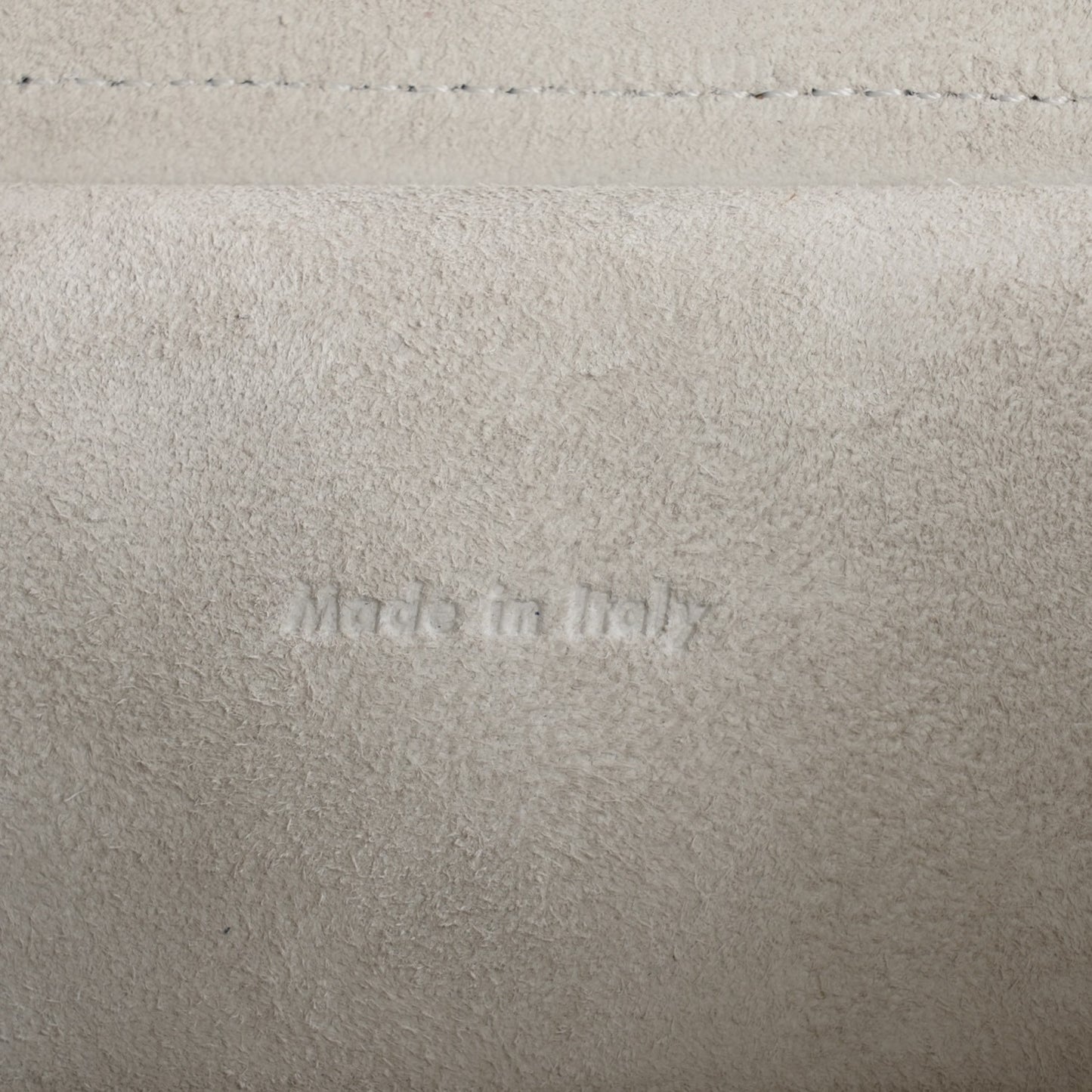 Grained Calfskin Mini Belt Bag White