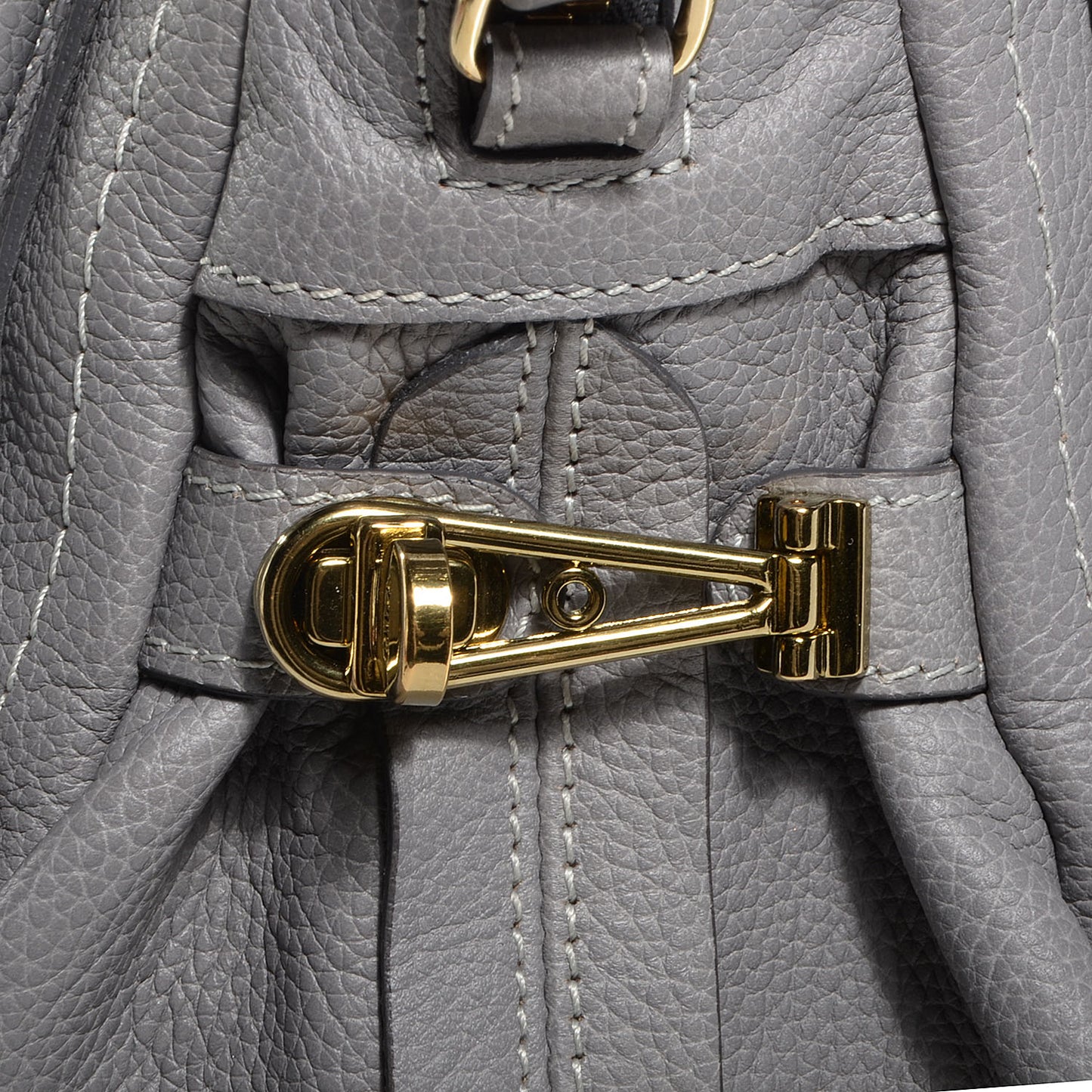 Calfskin Medium Paraty Cashmere Grey