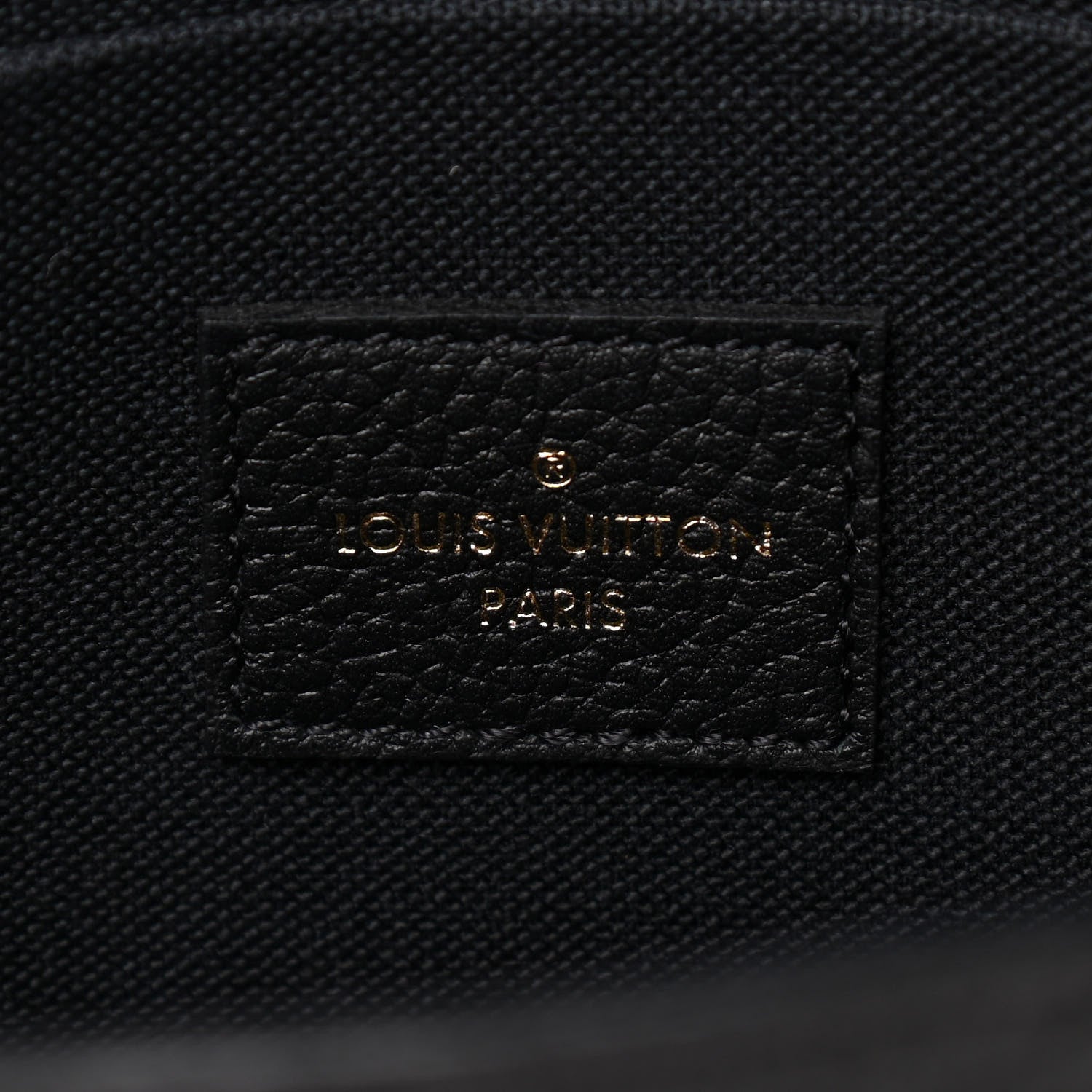 Louis Vuitton Empreinte Pochette Felicie Chain Wallet Black 7 of 10