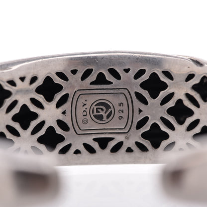 David Yurman Sterling Silver 20mm Sculpted Cable Cuff 4 of 4