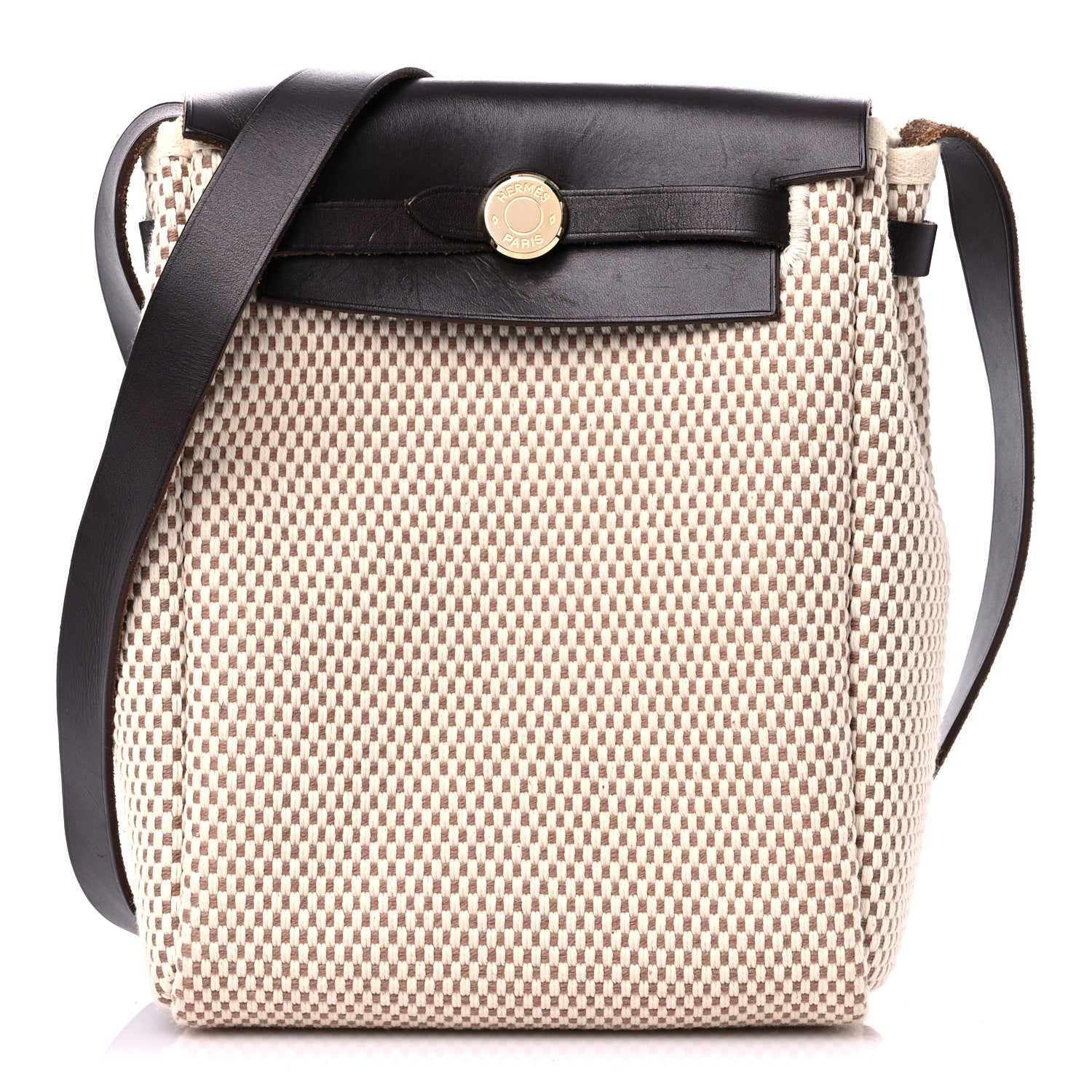 Hermes Toile Vache Calfskin Herbag TPM Ebene 3 of 13