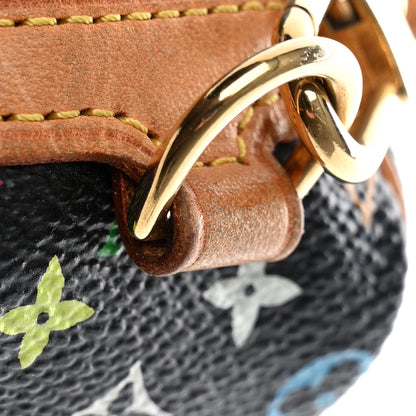 Louis Vuitton Monogram Multicolor Trousse Wapity Black 8 of 12
